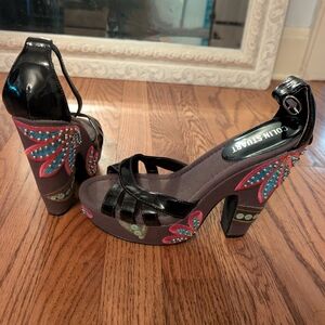 Colin Stuart Boho Multicolor Women's Heels